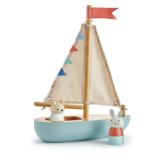 Sail Away Boat ~ Wooden Toys